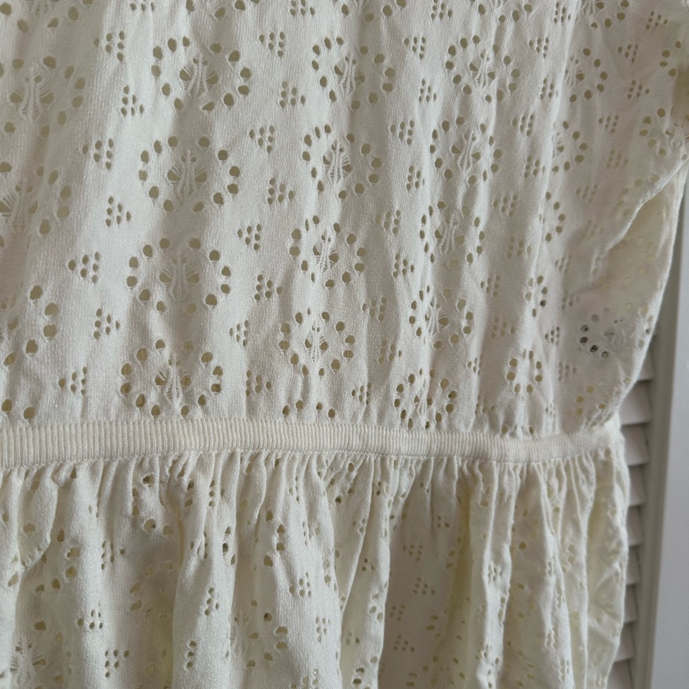 See by Chloé Cream Eyelet Dress - Picture 2 of 5